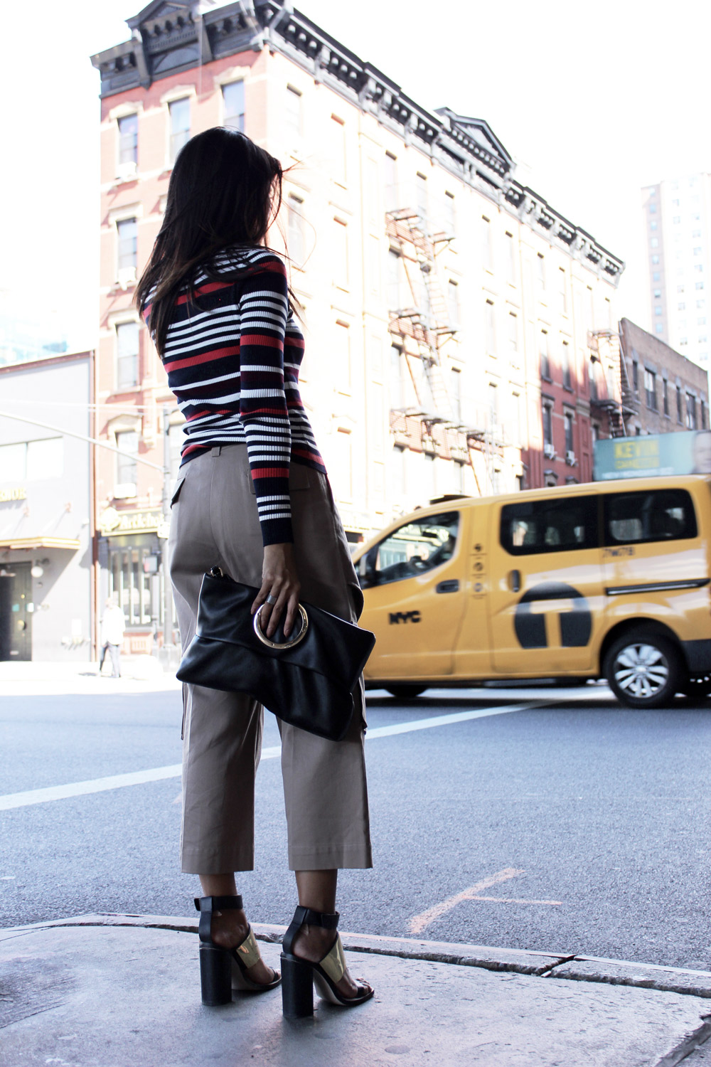 new-york-fashion-week-day-three-streetstyle-zara-striped-tee-brunette-braid-trousers-genesis-serapio-4